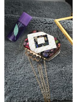 Toobacraft - Women Handcrafted Beautiful Party Black Clutch