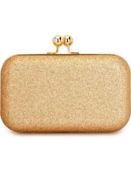 Toobacraft - Women Gold Handcrafted Beautiful Party Clutch