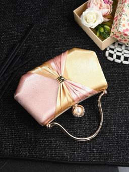 Toobacraft - Women Multi-Color Handcrafted Beautiful Design Bling Box Clutch