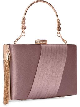 Toobacraft - Women Handcrafted Beautiful Party Pink Clutch