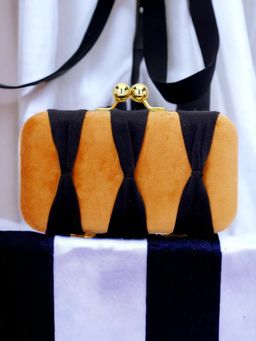 Toobacraft - Women Tan Handcrafted Beautiful Party Clutch