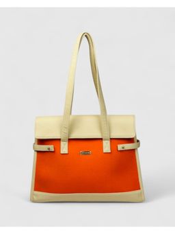 ATTAACHE ACCESSORIES - Women Orange Handbag (L)