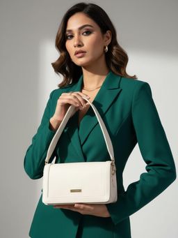 ATTAACHE ACCESSORIES - Women Beige Handbag (M)