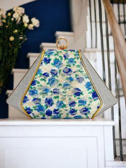 Toobacraft - Women Multi-Color Handcrafted Beautiful Party Clutch