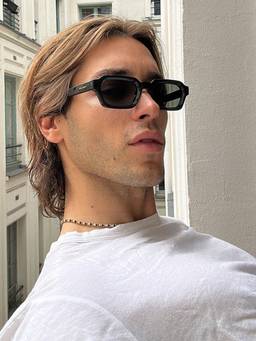 MELLER - Green Full Rim Contemporary Unisex Sunglasses -238663