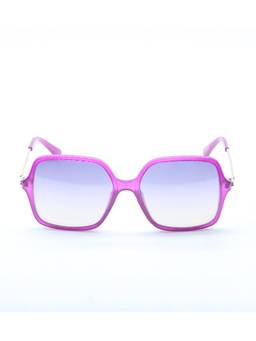 Guess - Blue Square Acetate Uv Protected Sunglasses -GU7845 57 81Z
