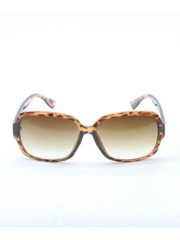 Kenneth Cole - Brown Square Acetate Uv Protected Sunglasses -KC1235 61 53F