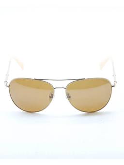 Kenneth Cole - Brown Aviator Metal Uv Protected Sunglasses -KC7218 58 28H