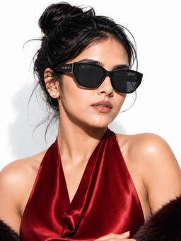 PERKEY - Grey Uv Protected Sunglasses -PRKY0023-C1