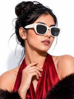 PERKEY - Black Uv Protected Sunglasses -PRKY0023-C3
