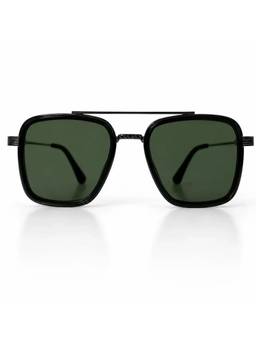 HASHTAG EYEWEAR - Men Green Square Sunglasses -VKHT-B80-802-C2