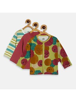 MINI KLUB - Baby Boys Multi Front Open Vest (Set of 3)