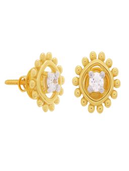 WHP Jewellers - Suryamukhi Gold Earring