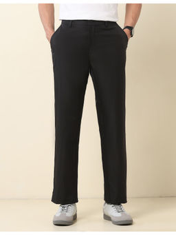 U.S. POLO ASSN. - Black Riley Straight Fit Twill Trouser