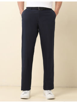 U.S. POLO ASSN. - Navy Blue Riley Straight Fit Twill Trouser
