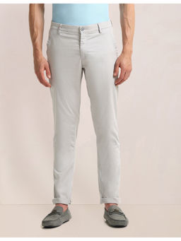 U.S. POLO ASSN. - Grey Austin Fit Solid Trouser