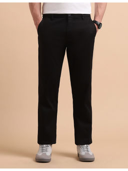 U.S. POLO ASSN. - Black Satin Slim Fit Trouser