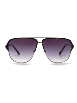 Calvin Klein - Navigator Sunglasses with Purple Lens for Men
