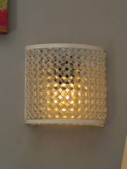 Homesake - French Wall Sconce Light White Crystal