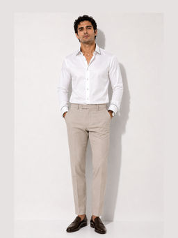 CLUBHAVANA - Men Black Solid/Plain Shirt