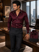 Burgundy color option