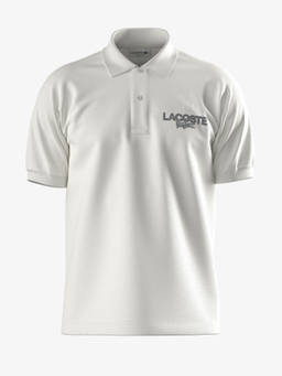 Lacoste - Men White Solid/Plain Polo T-Shirt