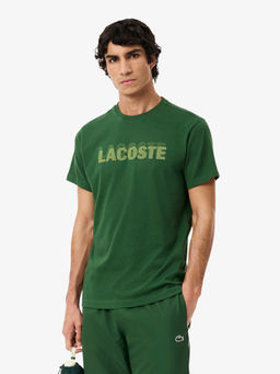 Lacoste - Men Green Typography T-Shirt
