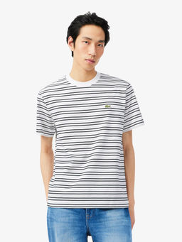 Lacoste - Men Black Stripes T-Shirt