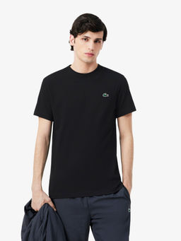 Lacoste - Men Black Graphic T-Shirt