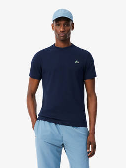 Lacoste - Men Blue Graphic T-Shirt