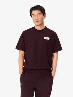Lacoste - Men Brown Graphic T-Shirt