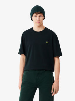 Lacoste - Men Green Solid/Plain T-Shirt