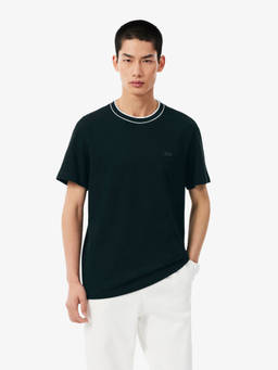 Lacoste - Men Green Stripes T-Shirt