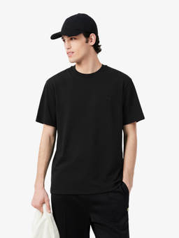 Lacoste - Men Black Textured T-Shirt