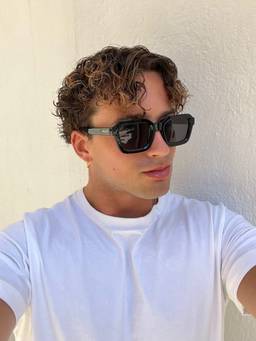 MELLER - All Black Smoke Grey Lens Unisex Nayah Polarised Sunglasses