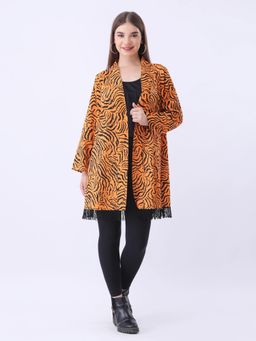 Qurvii - Animal Print Shrug