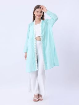 Qurvii - Solid Mulmul Long Shrug