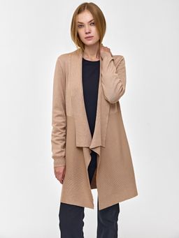 Cover Story - Taupe Long Shrug