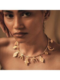 Dhwani Bansal - Women Hamsa Necklace