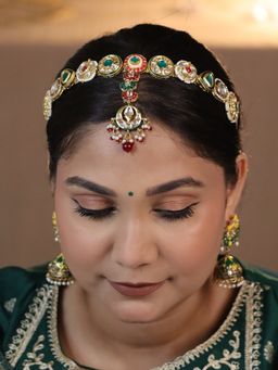 Viana Jewels - Amol Maangtikka Multi Color Hair Band