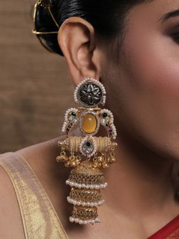 Viana Jewels - Siddhi Kashmiri Jhumka