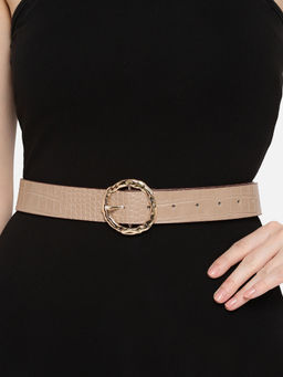 Twenty Dresses by Nykaa Fashion - Beige Carry Your Style Belt