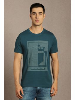 Louis Philippe - Navy Blue T-Shirt