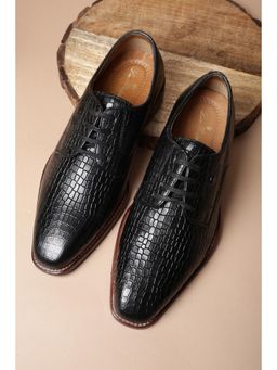 Louis Philippe - Black Lace Up Shoes