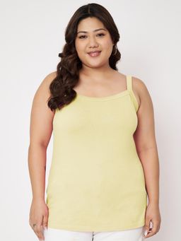 BRINNS - Cream Plus Size Non-Padded Camisole Top