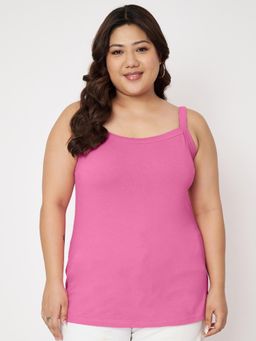BRINNS - Purple Plus Size Non-Padded Camisole Top
