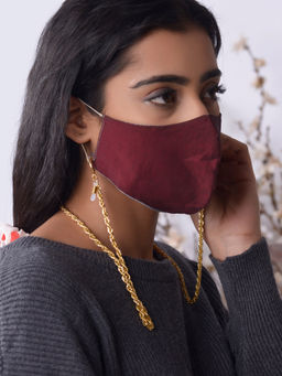 So Fetch - Gold Brass Mask Chain