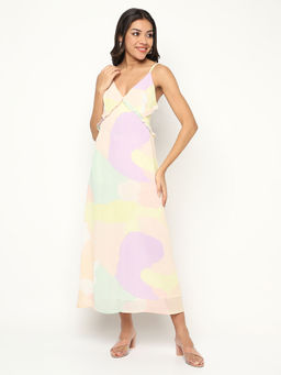 HOUSE OF S - Gentle Pastel Medley Dress