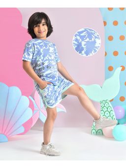 Mi Arcus - Boys Tie & Dyed T-Shirt and Shorts (Set of 2)