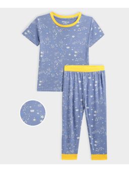 Mi Arcus - Baby Boy Star Print Slumber Top & Pyjama (Set of 2)